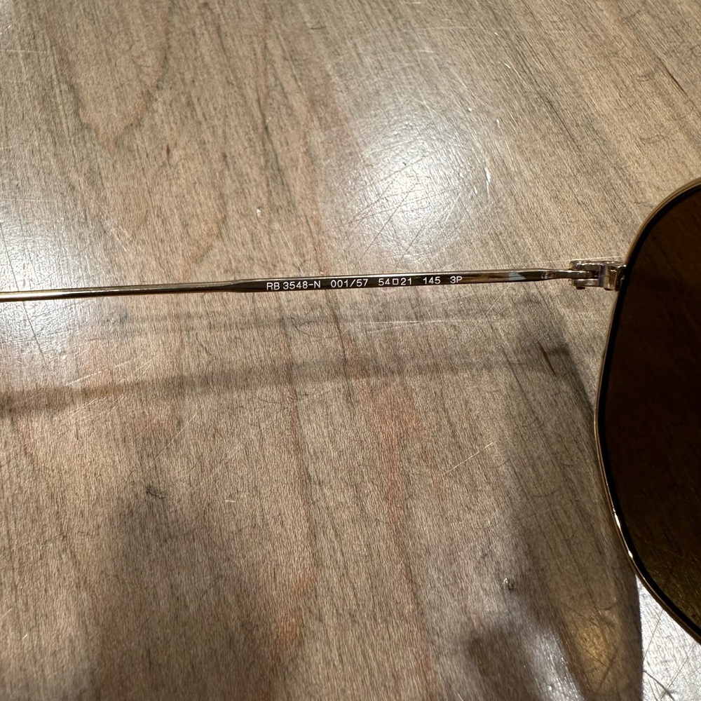 Ray-Ban Polarized Rb3548n Hexagonal Flat Lenses - image 7